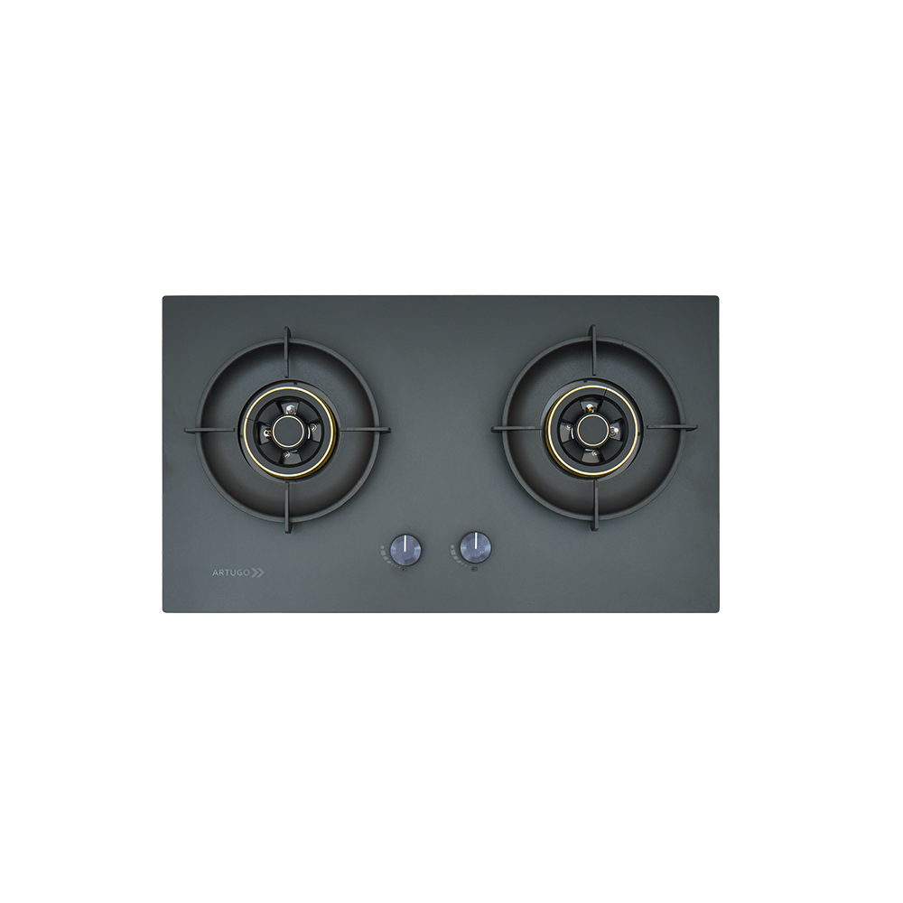AH 2732 FV Kompor Tanam Gas Hob 2 Tungku 70 cm