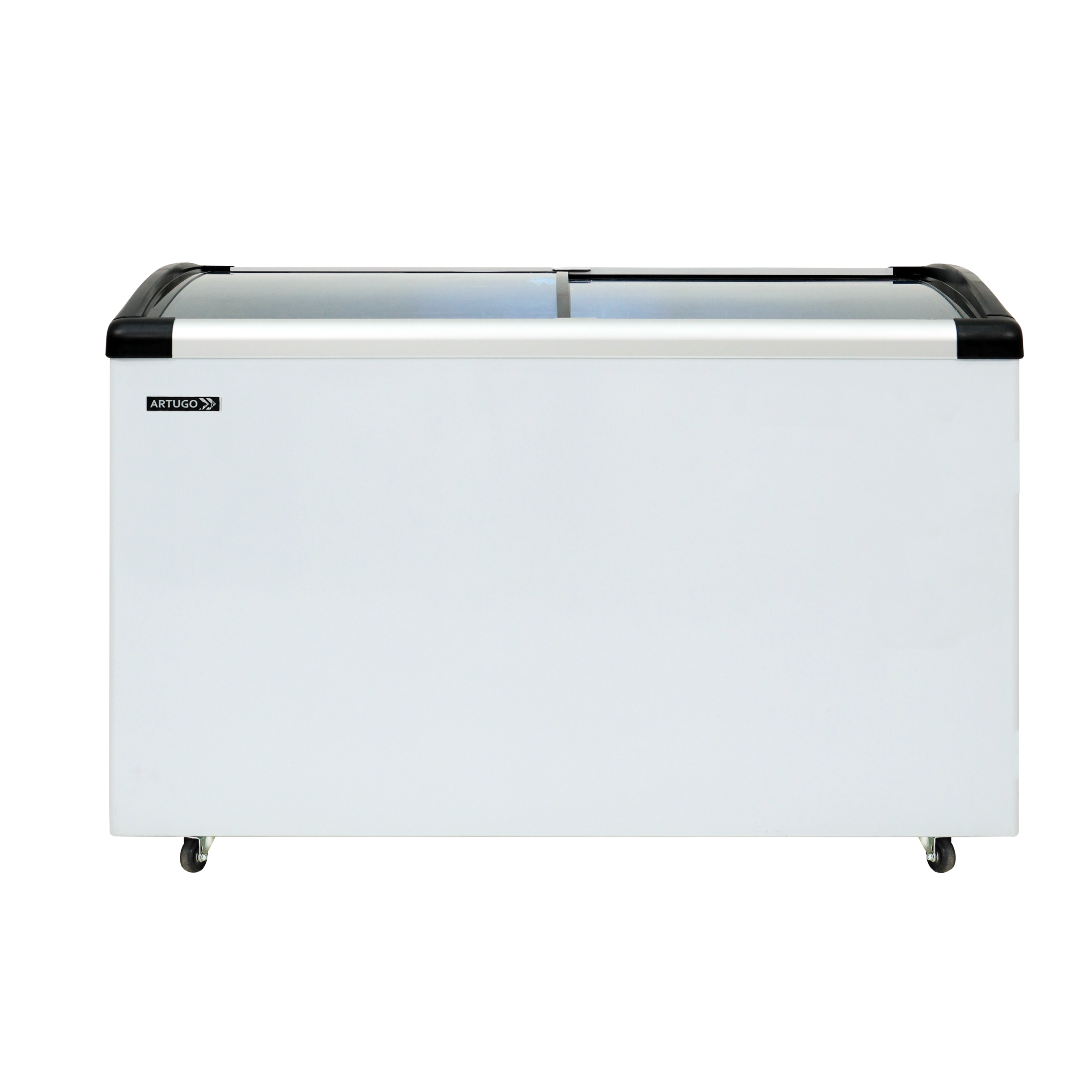 ARTUGO Sliding Curve Glass Freezer 296Liter  SH 325