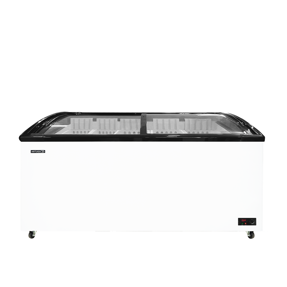 Sliding Curve SH 610 P Glass Freezer 576 Liter