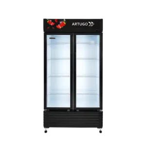 Artugo  Kulkas Lemari Pendingin Showcase Cooler 2 Pintu 680 Liter  SV 702 NO FROST